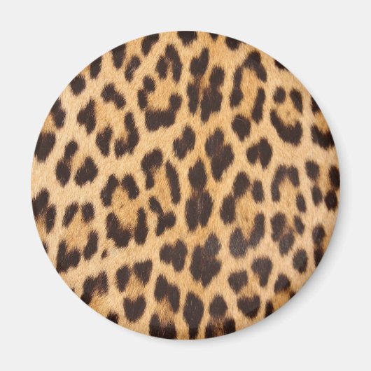 Luipaardprintmagneet Magneet (Voorkant)