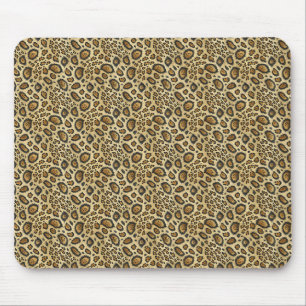 Luipaardprintpatroon – Wilde Dierenhuid Design Muismat