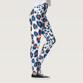 Luipaardschil: naadloos patroon. leggings (Rechts)