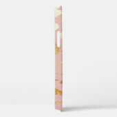 Luipaardschil, roos gouden textuur Case-Mate iPhone case (Achterkant / Rechts)
