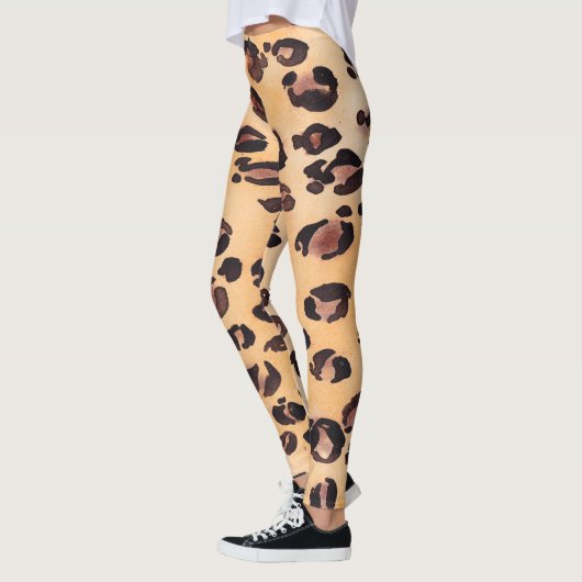 Luipaardskiën leggings (Links)