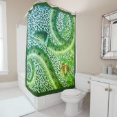 LUIPAARDSLANG IN HET GROEN DOUCHEGORDIJN (In situ)