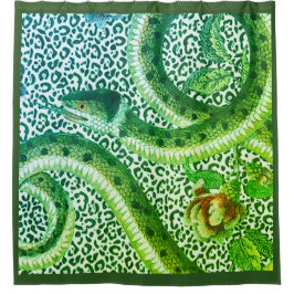 LUIPAARDSLANG IN HET GROEN DOUCHEGORDIJN