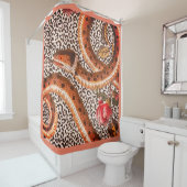 LUIPAARDSLANG IN PERZIK DOUCHEGORDIJN (In situ)