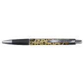 Luipaardspleetjes, geborsteld voor de textuur pen (Achterkant)