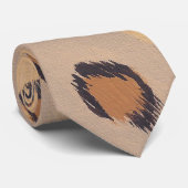 Luipaardspuiten Aangepaste Stropdassen schilderen (Opgerold)