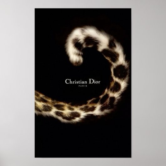 Luipaardstaart Poster (Voorkant)