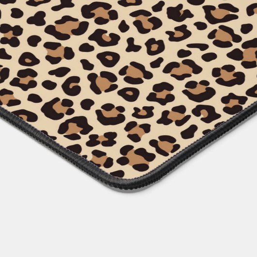 Luipaardvacht patroon bureaumat (Hoek)