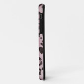 Luipaardvel in Roze Roos Case-Mate iPhone Case (Achterkant/links)