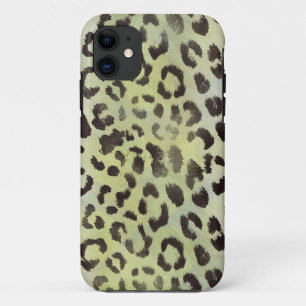 Luipaardvel in Tangerine Lime Groen Case-Mate iPhone Case