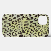 Luipaardvel in Tangerine Lime Groen Case-Mate iPhone Case (Achterkant (horizontaal))