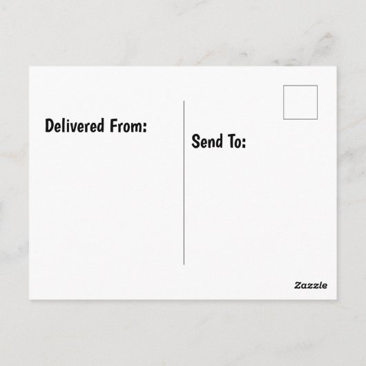 Luipaardverzegeling op ijs briefkaart (Achterkant)