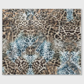 Luipaardvlekken Dierenprint Patroon Cadeaupapier (Vlak)