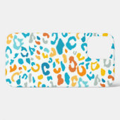 Luipaardvlekken: kleurrijke  textuur. Case-Mate iPhone case (Achterkant (horizontaal))