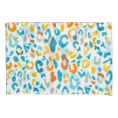 Luipaardvlekken: kleurrijke  textuur. kussensloop (Voorkant)