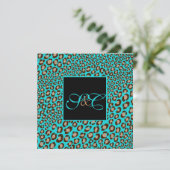 Luipaardvlekken + parelzwammen/vintage kaart (Staand voorkant)