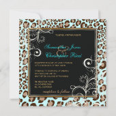 Luipaardvlekken + parelzwammen/vintage kaart (Achterkant)