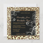 Luipaardvlekken + parelzwammen/vintage kaart (Achterkant)