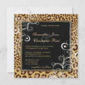 Luipaardvlekken + parelzwammen/vintage kaart (Achterkant)