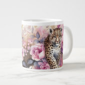 Luipaardwelp en Rozen Grote Koffiekop (Voorkant rechts)