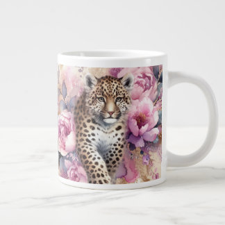 Luipaardwelp en Rozen Grote Koffiekop