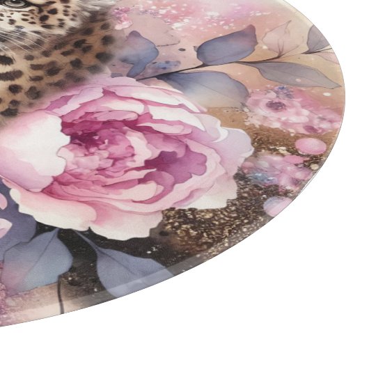 Luipaardwelp en snijplank voor Rozen (Hoek)