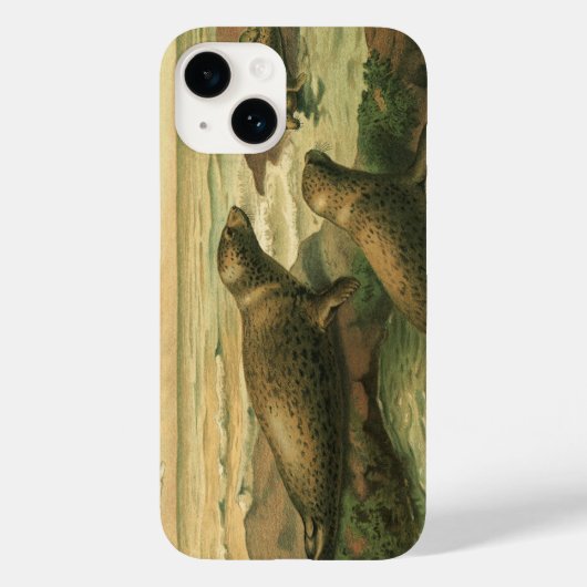 Luipaardzeehonden,  waterdieren Zeeleven Case-Mate iPhone Case (Achterkant)