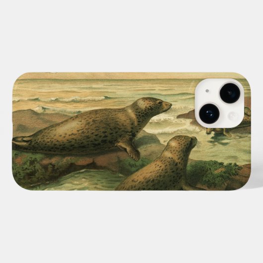 Luipaardzeehonden,  waterdieren Zeeleven Case-Mate iPhone Case (Achterkant (horizontaal))