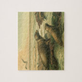 Luipaardzeehonden,  waterdieren Zeeleven Legpuzzel (Verticaal)