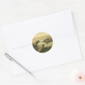 Luipaardzeehonden, waterdieren Zeeleven Ronde Sticker (Envelop)