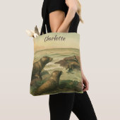 Luipaardzeehonden,  waterdieren Zeeleven Tote Bag (Dichtbij)