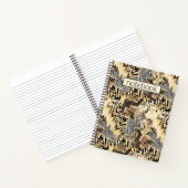 luipaarhuid, slangen notitieboek (Binnen)