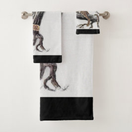 Luiperd Liefhebbers Bad Handdoek