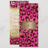 Luipspikkels + parelzwammen//roze kaart (Voorkant / Achterkant)