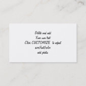 luipsplaat contactkaartje (Achterkant)