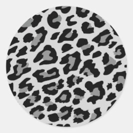 luipsplaat ronde sticker