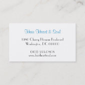 luipsplaat visitekaartje (Achterkant)