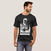 Luis Bunuel T-shirt - Donker (Voorkant volledig)