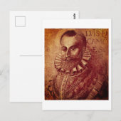 Luís de Camões Briefkaart (Voorkant / Achterkant)