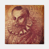 Luís de Camões Magneet (Voorkant)