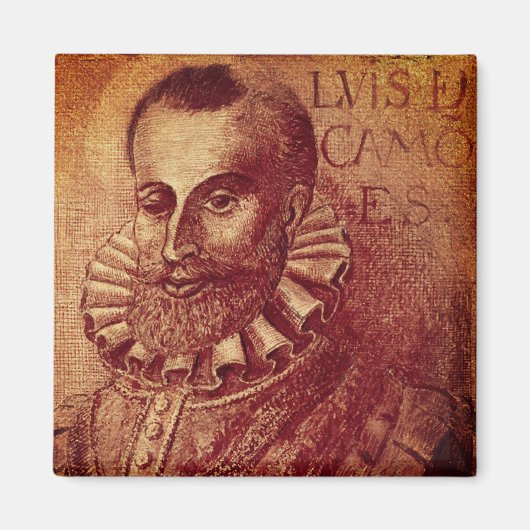 Luís de Camões Magneet (Voorkant)