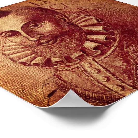 Luís de Camões Poster (Hoek)