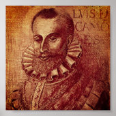 Luís de Camões Poster (Voorkant)