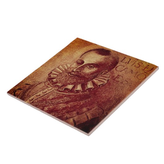 Luís de Camões Tegeltje (Zijkant)