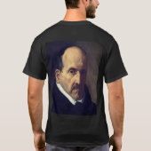 Luis de Góngora (portret) T-shirt (Achterkant)
