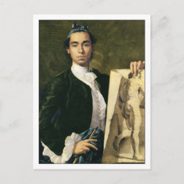 Luis Egidio Melendez Self Portret Briefkaart