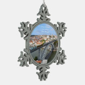 Luis I Bridge Porto Portugal Ornament (Links)