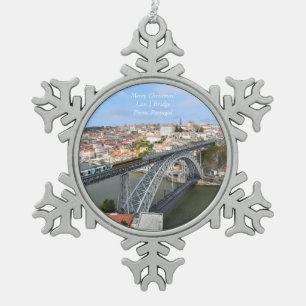 Luis I Bridge Porto Portugal Ornament
