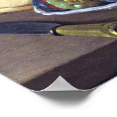 Luis Meléndez still Life with Figs and Bread Poster (Hoek)