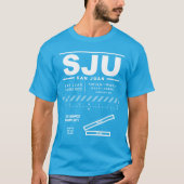 Luis Muñoz Marín Int'l Airport SJU Tee Shirt (Voorkant)